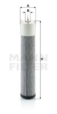 Mann-Filter H7010 Filter, Arbeitshydraulik für Deutz-Fahr Fendt 06->