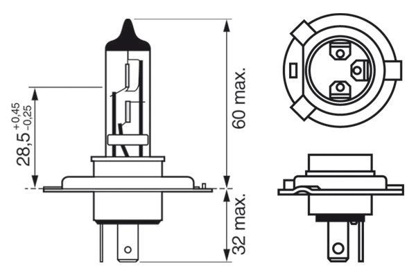 Bosch 1987301001 Glühlampe