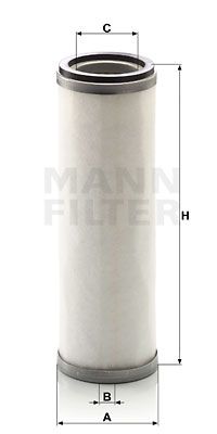 Filter, Drucklufttechnik Mann-Filter Le10008