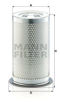 Filter, Drucklufttechnik Mann-Filter Le13012X