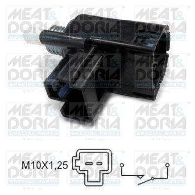 Schalter, Kupplungsbetätigung (Gra) Meat & Doria 35103 für Audi 89->