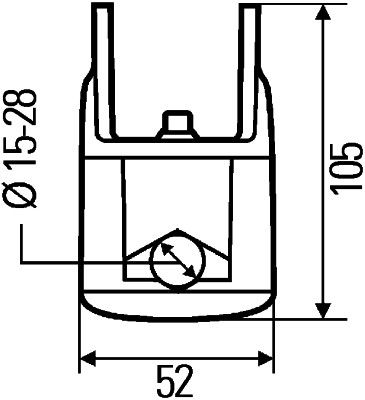 Hella 8Hg990263-111 Halter