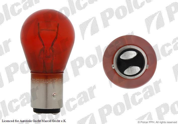 Glühlampe Glühbirne Pr21/5W rot Philips 12495Cp für Ford 04->