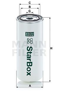 Filter, Drucklufttechnik Mann-Filter Lb962/20