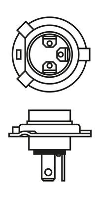 Bosch 1987301136 Glühlampe, Fernscheinwerfer