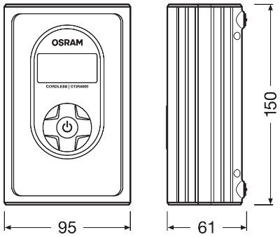 Osram Kompakter Kompressor mit Akku