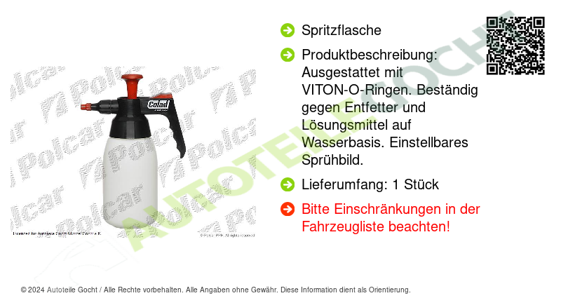 Colad 9705Z Spritzflasche