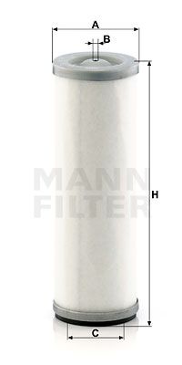 Filter, Drucklufttechnik Mann-Filter Le8005