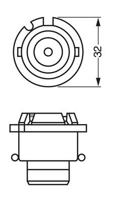 Bosch 1987302910 Glühlampe, Hauptscheinwerfer